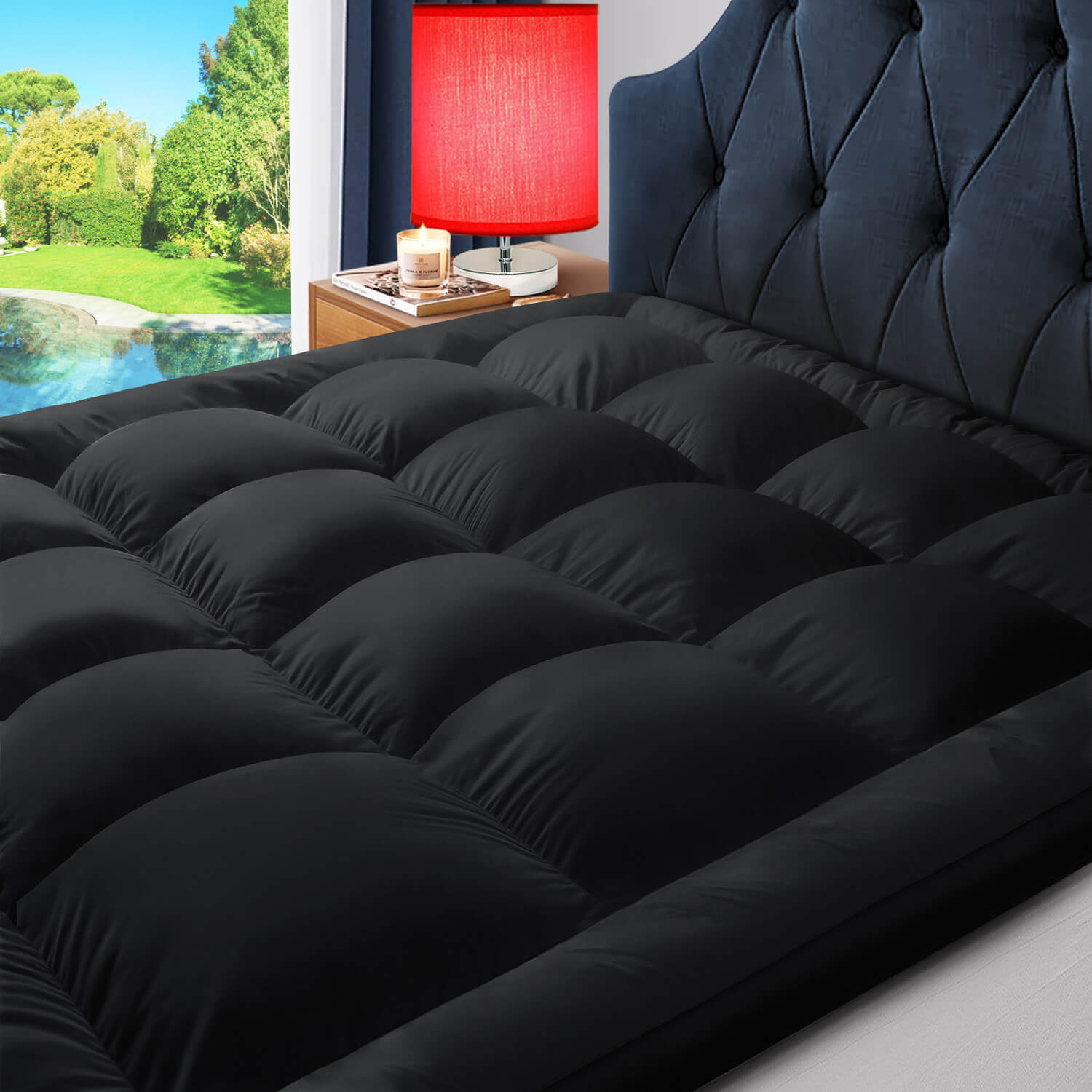 Extra Thick Cooling Mattress Topper
