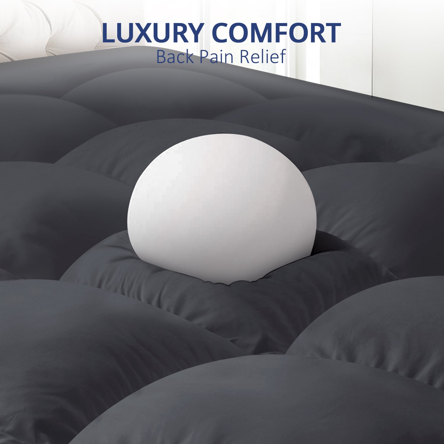 Extra Thick Cooling Mattress Topper